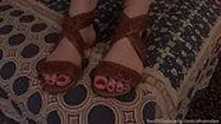 Jeleana Belle bekommt ihre füße von schwarzen Schwanz und schwarzen gefickt