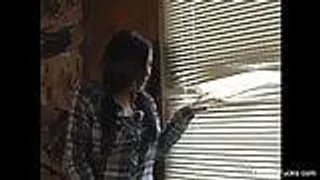 Asiatisches Babe London keyes spielt mit Dildo