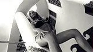 Glücklicher Student besorgt es Sarah Jessie