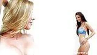 Babes Samantha und kendall können die Finger nicht voneinander lassen